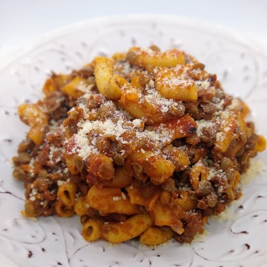 Vegetarian Hamburger Helper