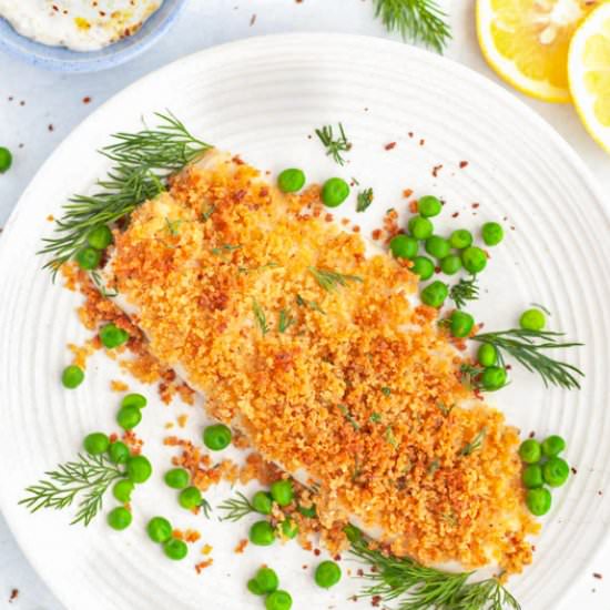 Baked Panko Cod