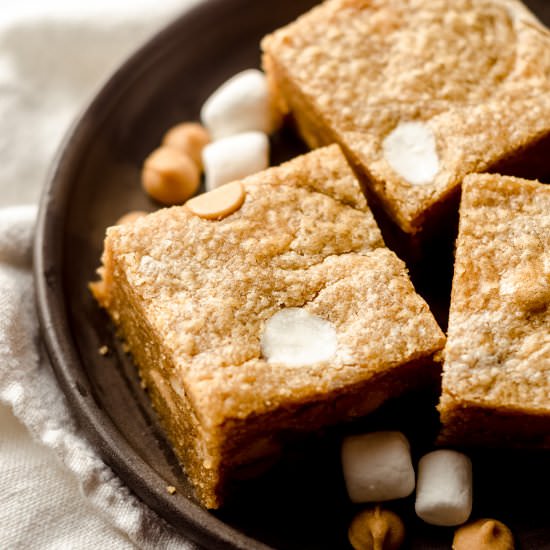 fluffernutter bars
