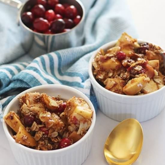 Cranberry Apple Crisp