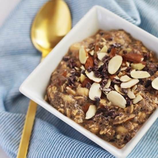 Mud Pie Mojo Overnight Oats