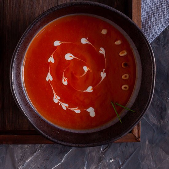 Butternut Squash and Beets Soup