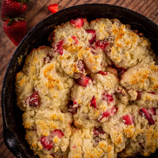 Strawberry Biscuits