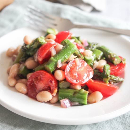 Asparagus & White Bean Salad