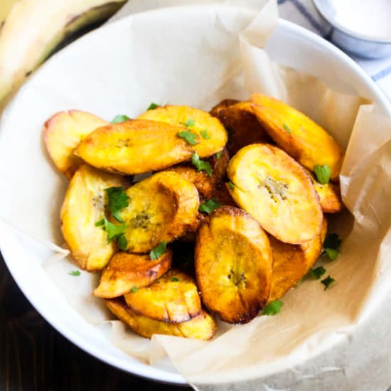 Crispy Fried Plantains