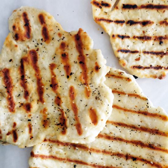 Grilled Yogurt Flatbreads