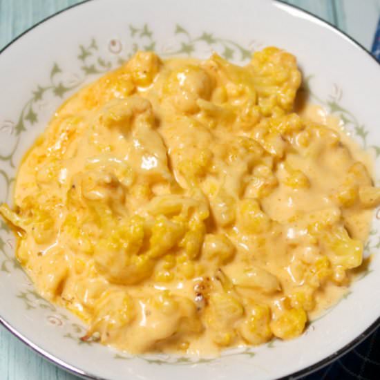 Low Carb Cauliflower Mac and Cheese