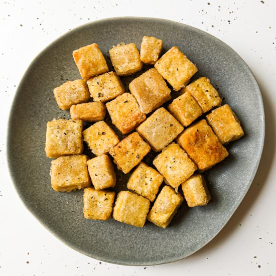 Crispy Golden Fried Tofu