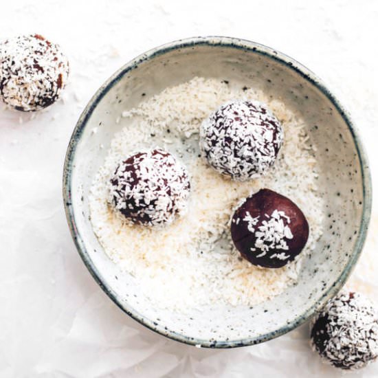 Coconut Almond Bliss Balls