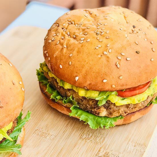 Bambara Bean Burgers
