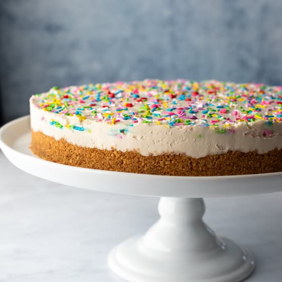 Easy Vegan Birthday Cheesecake
