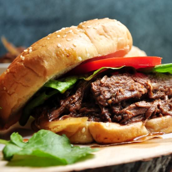 Tangy Barbecue Beef Burgers