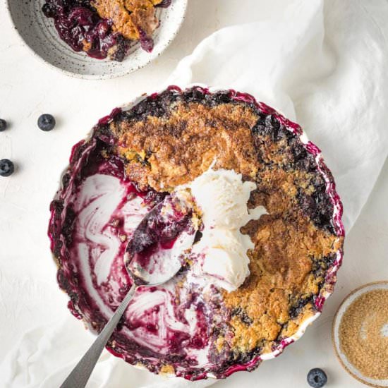 Blueberry Cobbler