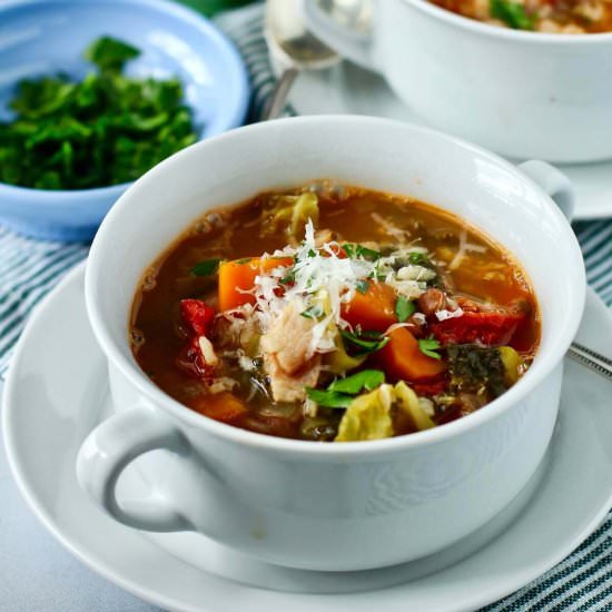 Ticinese (Italian Swiss) Minestrone