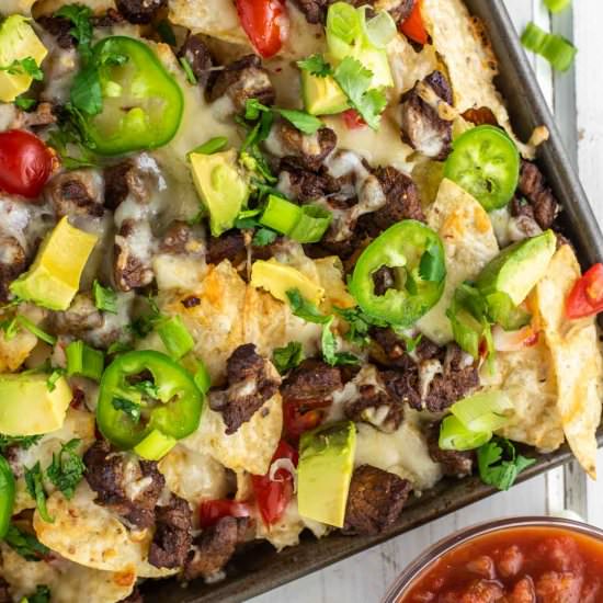 Carne Asada Nachos