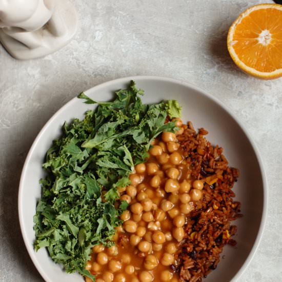 Vegan Orange Chickpeas Recipe