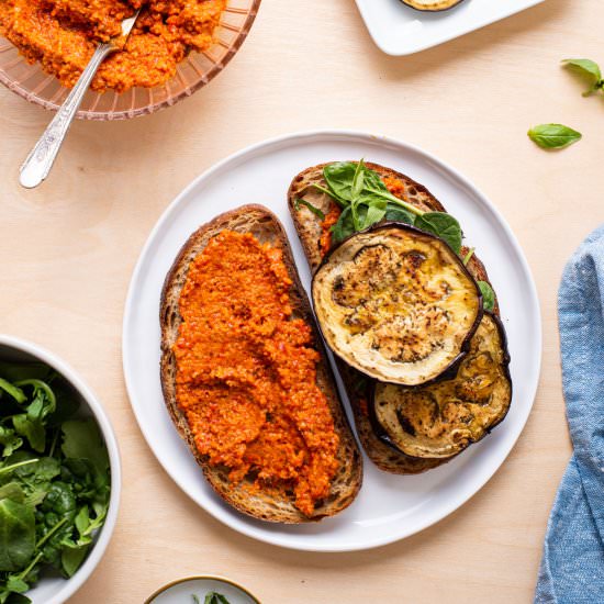 Eggplant Sandwich