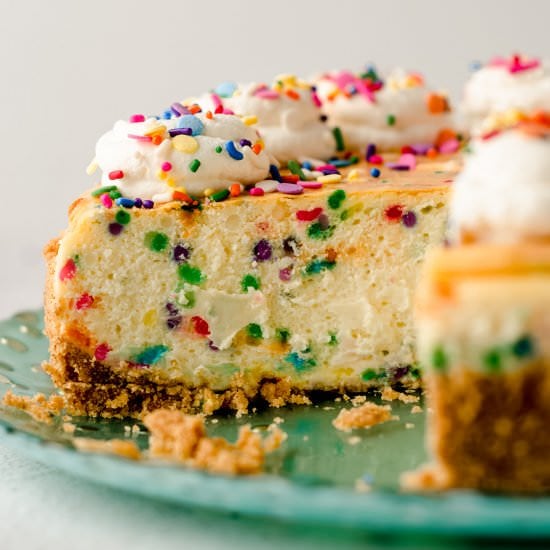 funfetti cheesecake