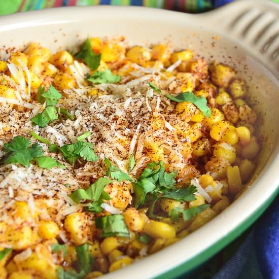 Mexican Corn in a Cup