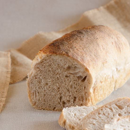 Sourdough loaf bread