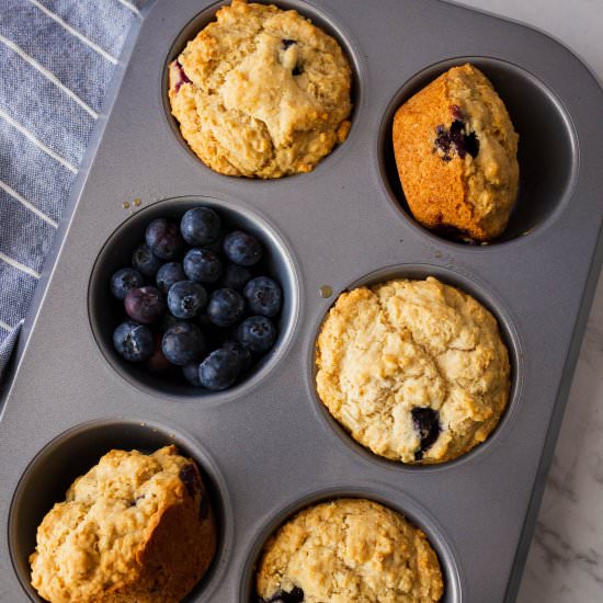 Jumbo Blueberry Muffins