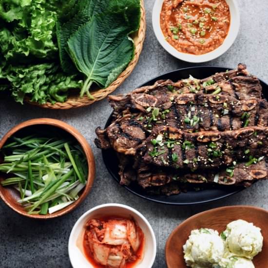Korean BBQ Short Ribs AKA LA Galbi