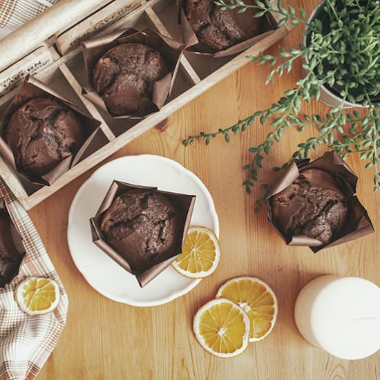 Chocolate muffins