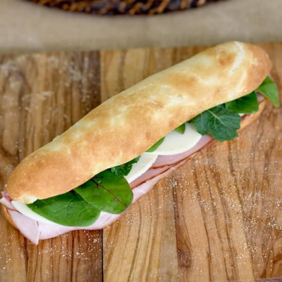 Sourdough Hoagie Rolls