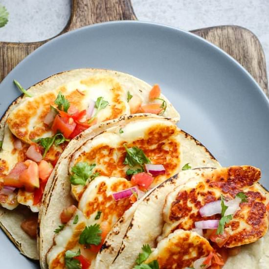 Halloumi Tacos
