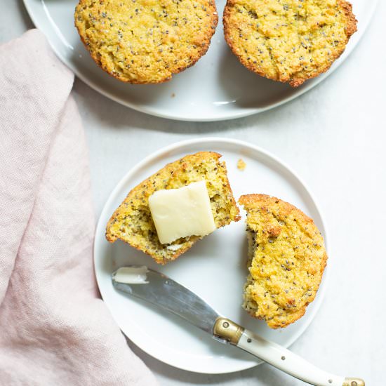 Lemon Chia Seed Muffins