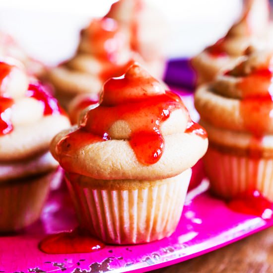 PB&J Cupcakes Recipe