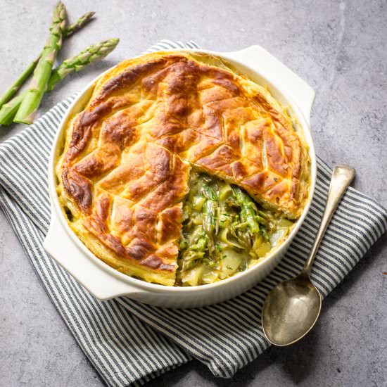 Spring Vegetable Pie