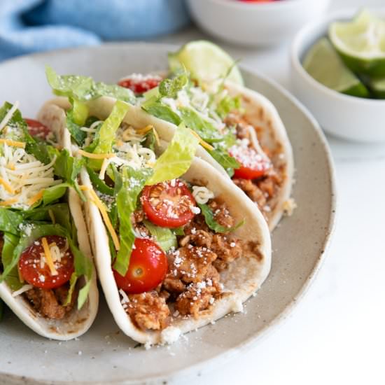 Ground Turkey Tacos