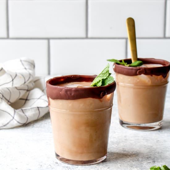 Iced Fresh Mint Mocha