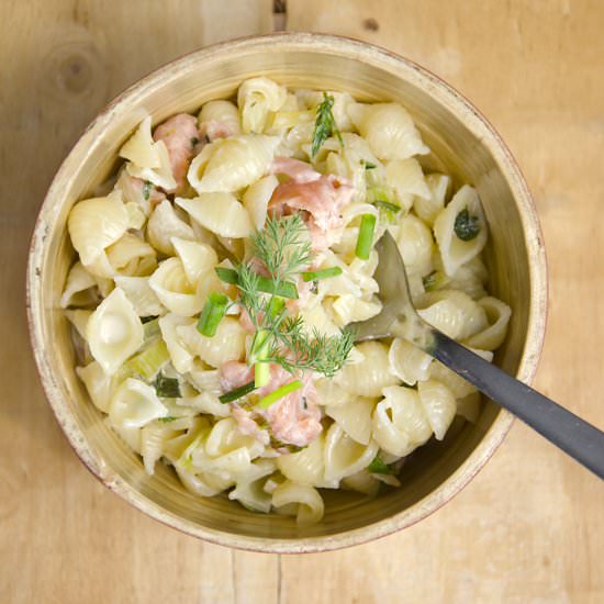 Refreshing Smoked Salmon Pasta