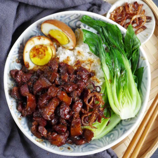 Braised Pork Rice Bowl