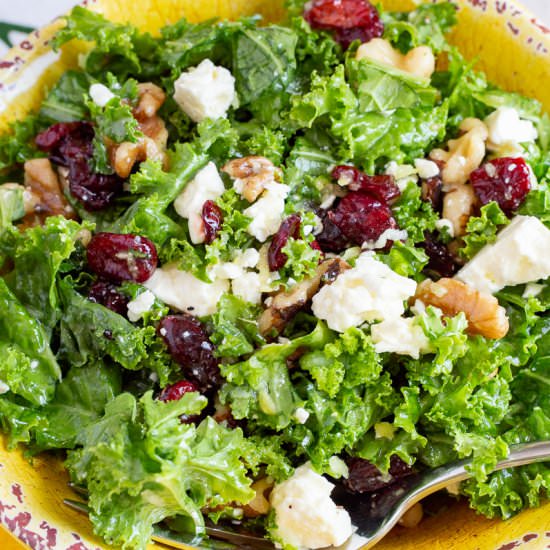 Kale Salad – Ready In 10 minutes!