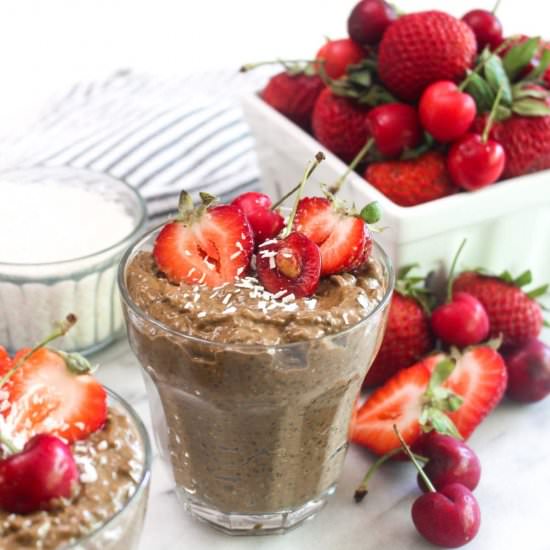Chocolate Chia Seed Pudding