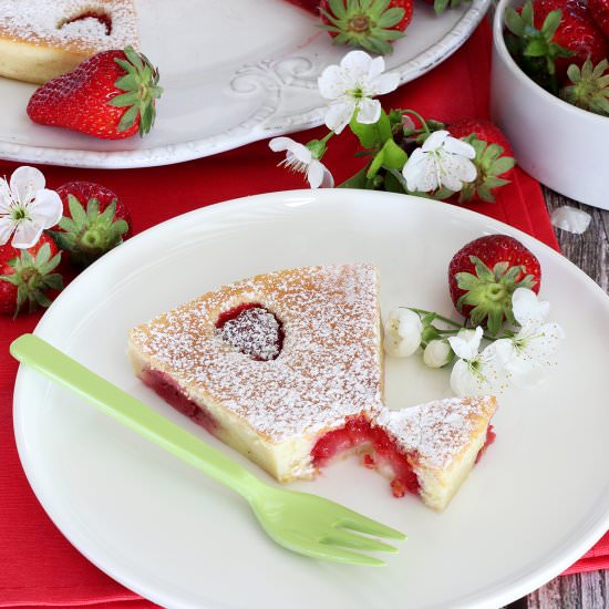 Strawberries Clafoutis