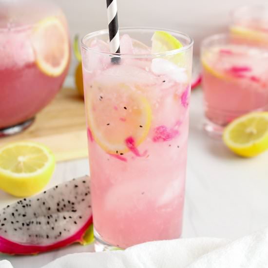 Dragon Fruit Lemonade