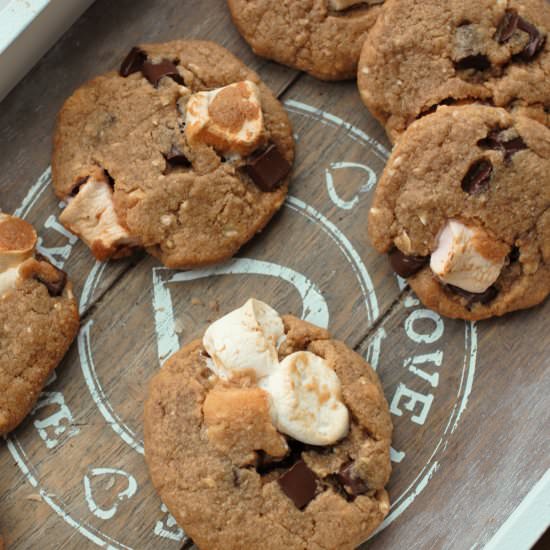 Vegan S’mores Cookies Recipe