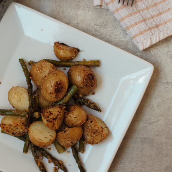 Spring Lemon & Herb Potatoes