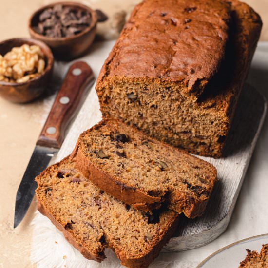 Healthy Gluten-Free Banana Bread