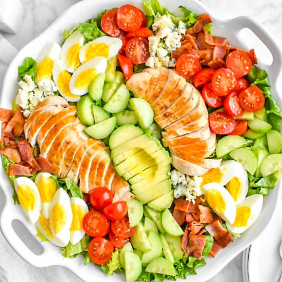 Cobb Salad with Honey Mustard