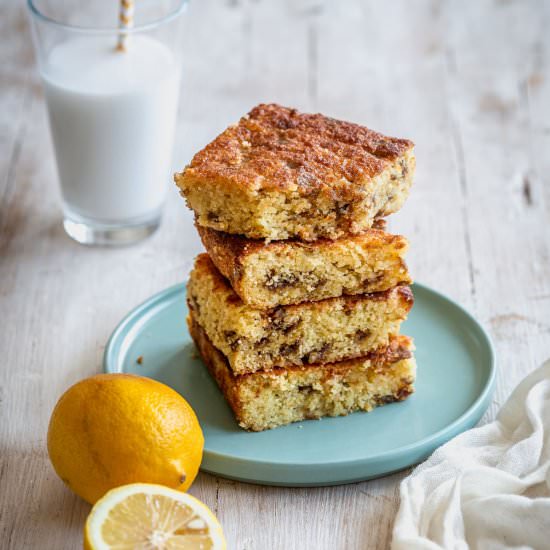 Keto Lemon Blondies