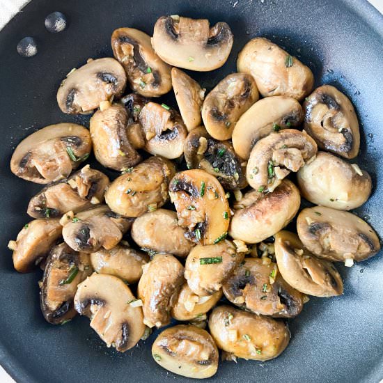 Garlic Rosemary Mushrooms