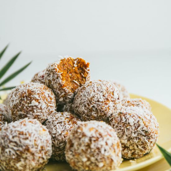 Mango Goji Berry Energy Bites