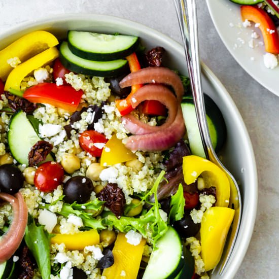 Mediterranean Quinoa Salad