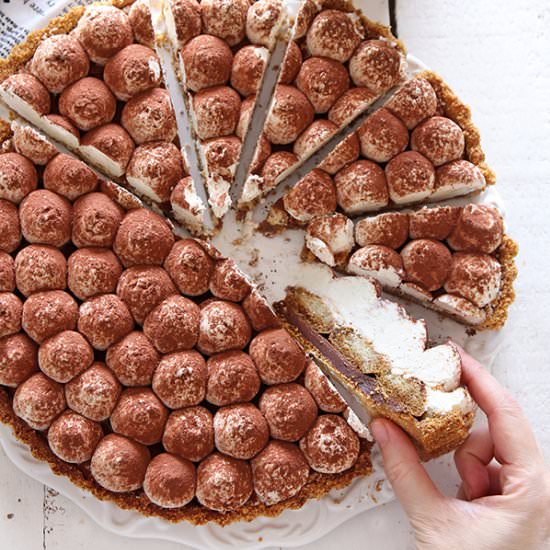 Tiramisu Cream Pie