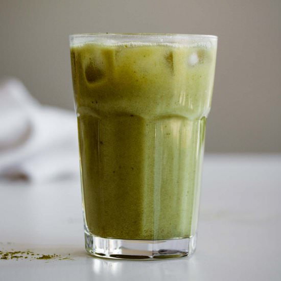 Pineapple Matcha Drink